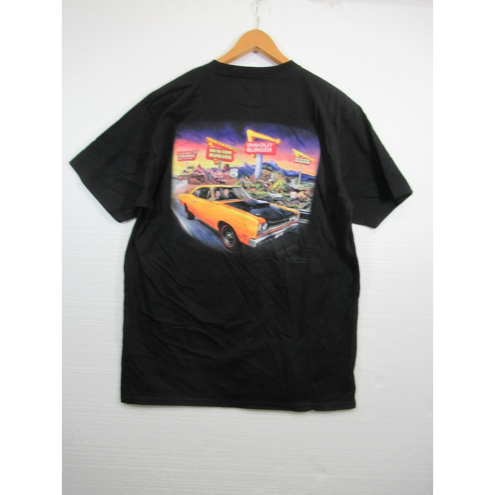 In-N-Out Burger Arizona T-Shirt Men Large Black Short Sleeve 2026 Hot Rod